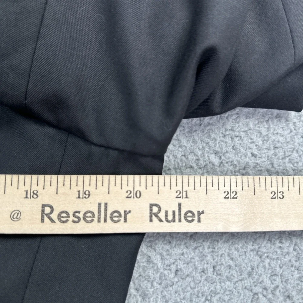 Giorgio Fiorelli Blazer Men 40R Black‎ Superlux Super Fine 150 Dual Vent Jacket